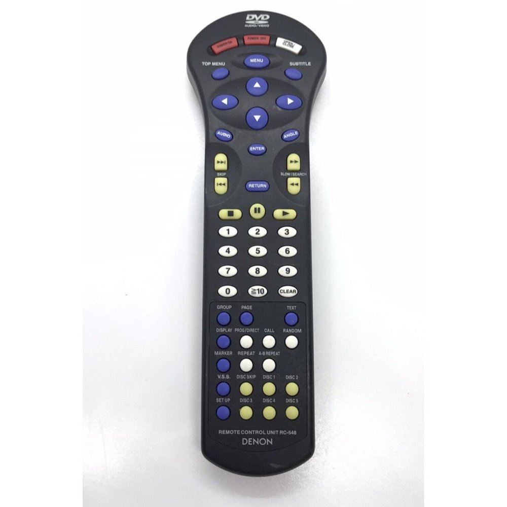 Denon Remote Control RC-548  Tested & Working